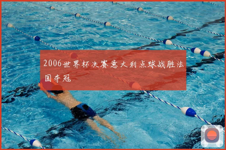 2006世界杯决赛意大利点球战胜法国夺冠