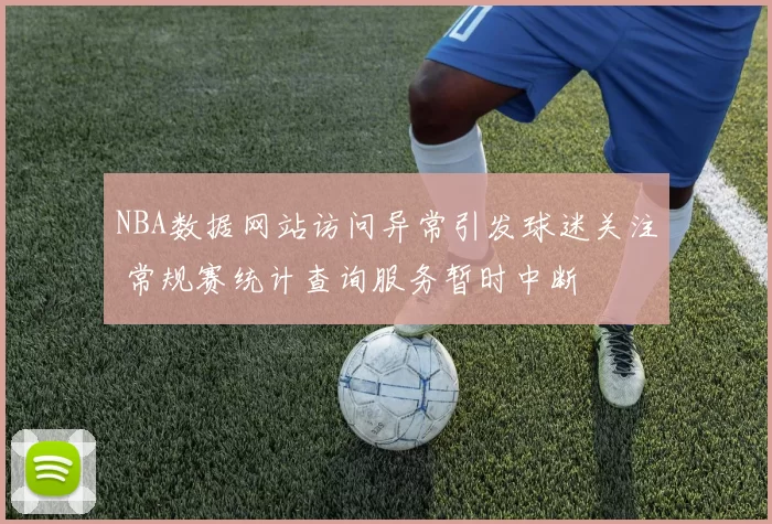NBA数据网站访问异常引发球迷关注 常规赛统计查询服务暂时中断